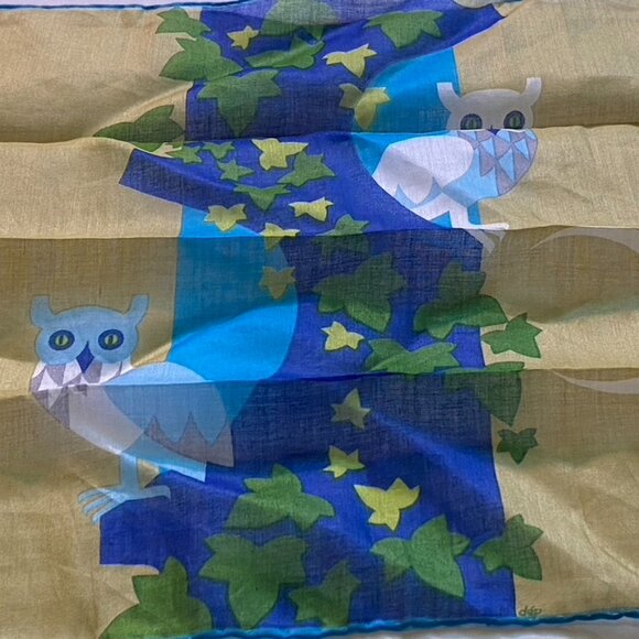 Vintage SwissAir Hankie/Scarf Gisele Rappaz Original - Picture 1 of 6